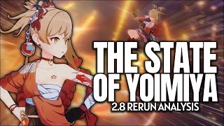 she s STRONGER than you think the state of Yoimiya in 2 8 Genshin Impact