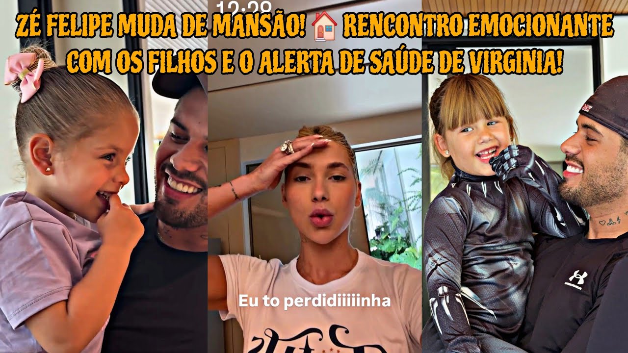 ​MUDANÇA DRÁSTICA!Zé Felipe deixa luxo para trás e Virginia Fonseca preocupa fãs após sumiço de 12h!