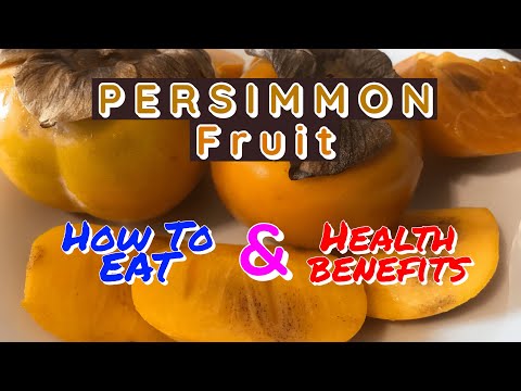 Video: Hoe Vanechka Persimmon At