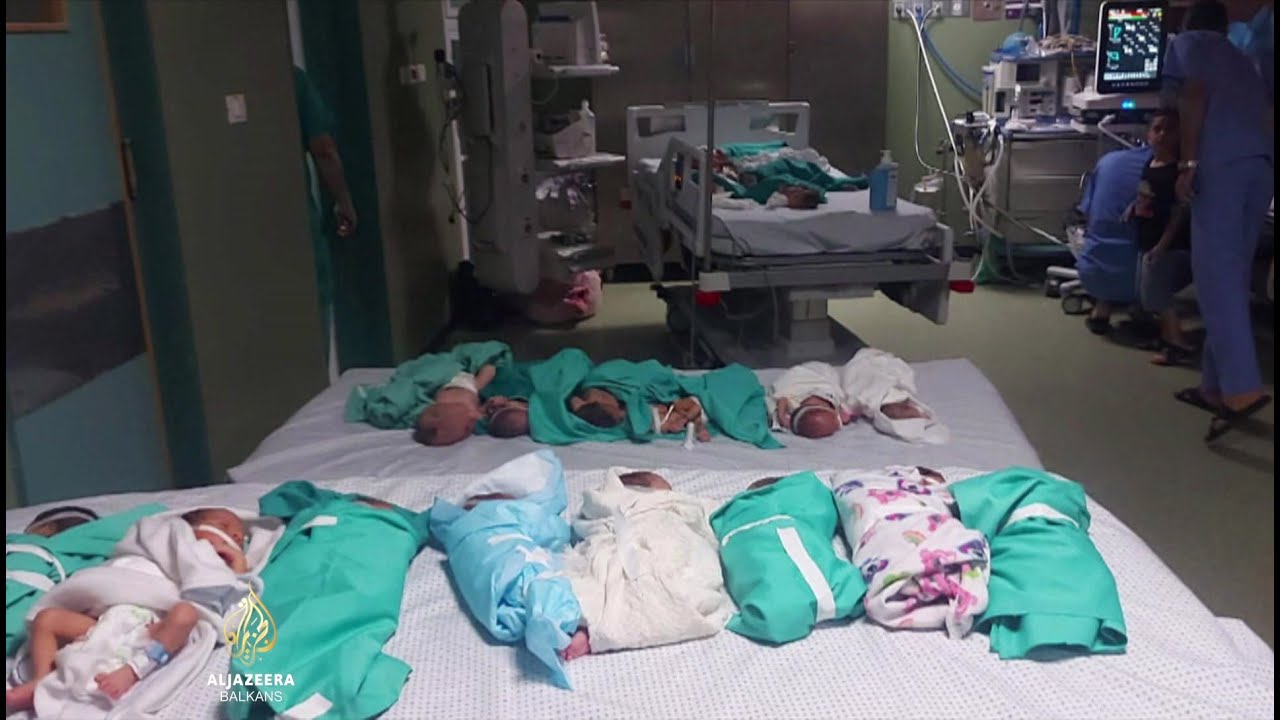 مستشفى الشفاء خارج الخدمة، والأطفال الرضع في الحاضنات في خطر