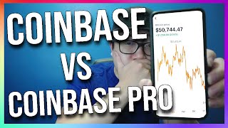 Coinbase vs Coinbase Pro FEES - Which is Better (Coinbase Tutorial)