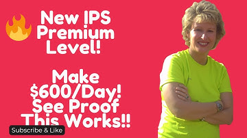 Infinity Processing System - Review Of New IPS Premium Level & Proof (How To Make $600 A Day!)