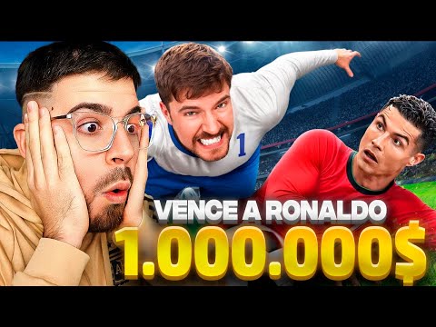 HOW BIG IS THE DIFFERENCE BETWEEN A PRO AND AN AMATEUR? BEAT RONALDO AND WIN $1,000,000