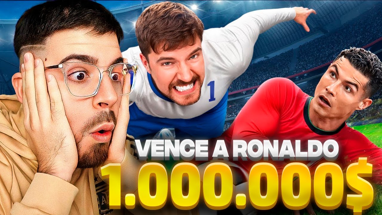 ¿QUÉ TANTA DIFERENCIA HAY ENTRE UN PROFESIONAL Y UN AMATEUR? VENCE A RONALDO Y GANA 1.000.000$