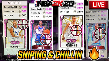 NBA 2K20 MYTEAM - WAITING FOR TOKEN UPDATE.... + SNIPING!