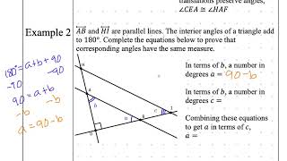 Geometry notes 2-13 Proofs with Transformations