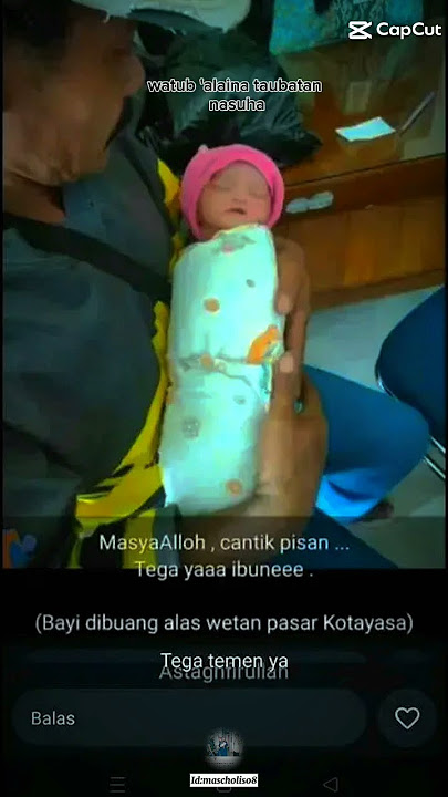 Bayi yang di buang di alas kotayasa Sumbang kab Banyumas tadi siang jenis kelamin laki-laki