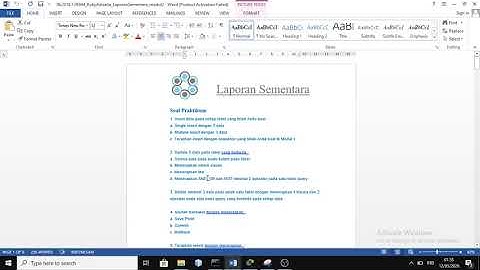 BD2020 || PRAKTIKUM MODUL 2 || 06.2018.1.06944 || RIZKY ADISATRIA H