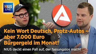 Afghanische Familie lebt auf Kosten der Steuerzahler I NIUS Live vom 01. August 2025