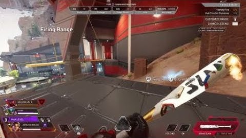 Apex Legends - Firing Range - Messing Around with Baseball Bat