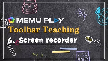 MEmu Toolbar Teaching: How to use the screen recorder