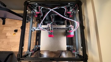 Voron Tridex Awd 48v Speed Test (700mm/s at 8k Acceleration)