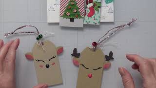 Christmas Tags with Pixie Dust Designs Dies  SD 480p