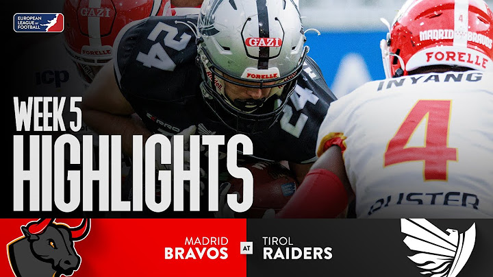 Madrid Bravos @ Tirol Raiders - Highlights | Week 5 | Season 2025
