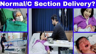 Birth Vlog🤱 My Normal or C Section Delivery? Very painful 😥 My Delivery Vlog 👼 @MrMrsPrinceBenatural