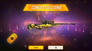 NEW AWM SKIN 💥 AMAZING SKULL PUNKER 💀 FREE FIRE screenshot 3