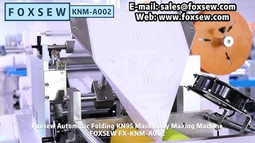 Automatic Folding Type KN95 Mask Making Machine