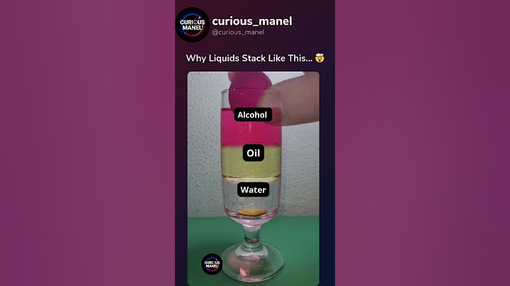 Why Liquids Stack Like This Will Blow Your Mind 🤯