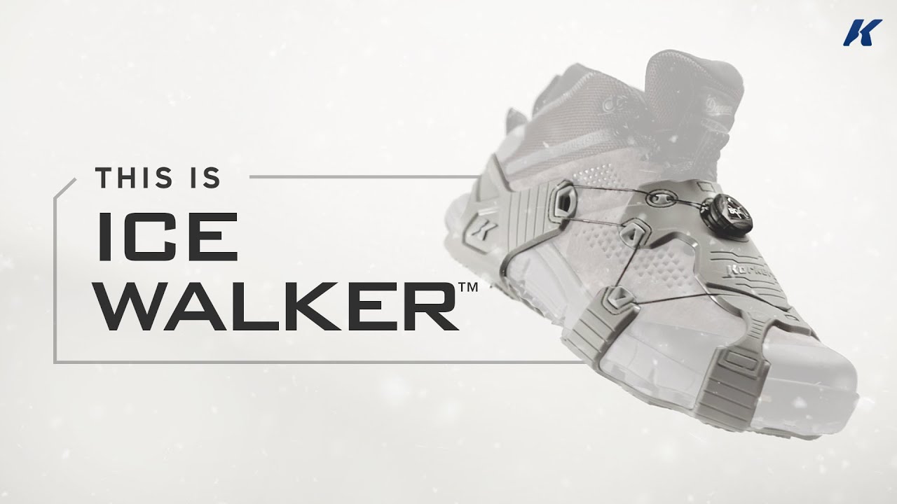 This is Ice Walker™  Korkers Ice Cleats 