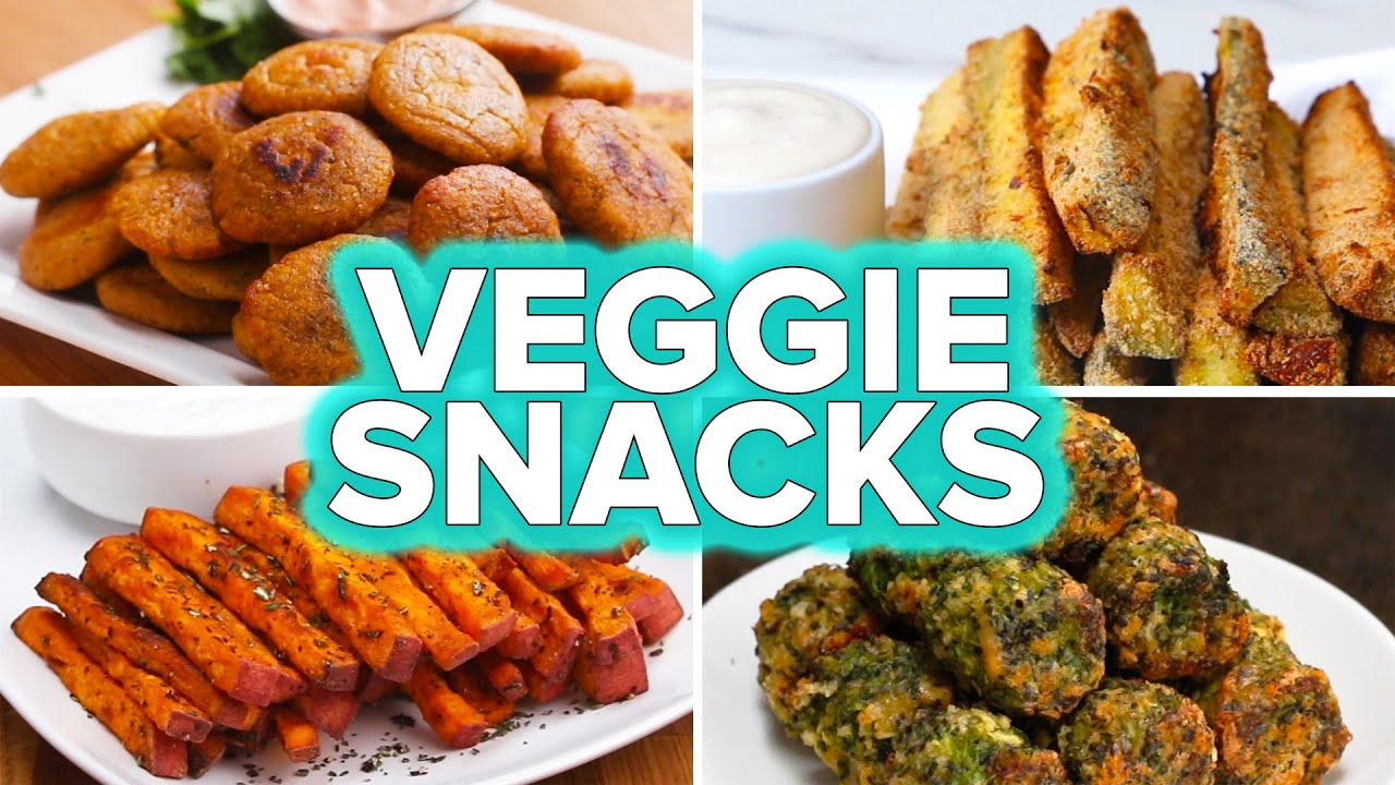 Veggie Snacks 4 Ways | Tasty