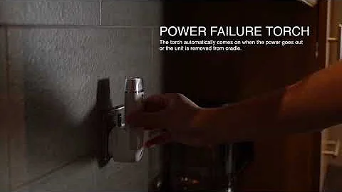 NiteSafe Duo + LED Dual Motion Sensor Night Light With Torch & Power Failure Light