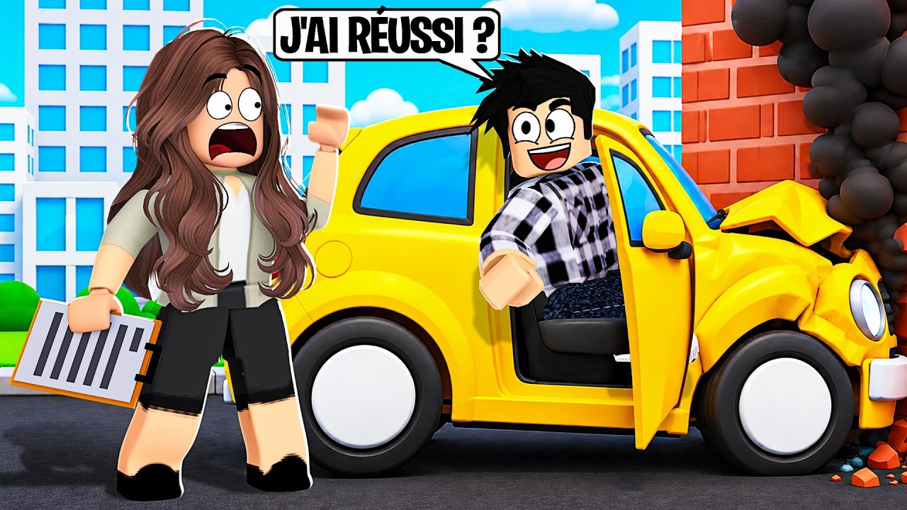 J'ai Obtenu Mon Permis De Conduire Dans Roblox…