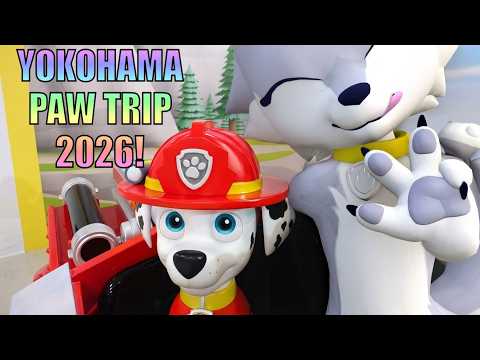 Another PAW Patrol day out in Japan! PAWfect Festival + Halloween stamp rally in Yokohama 2026