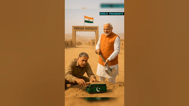 Trump and Modi in Controversial Tariff Gesture | Political Symbolism Explained #politicalhumor#funny