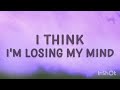 Bazzi - I Think I'm Losing My Mind (Myself) (Lyrics) |No copyright music Mp3 Song