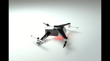 Spektron drone design - Turntable animation
