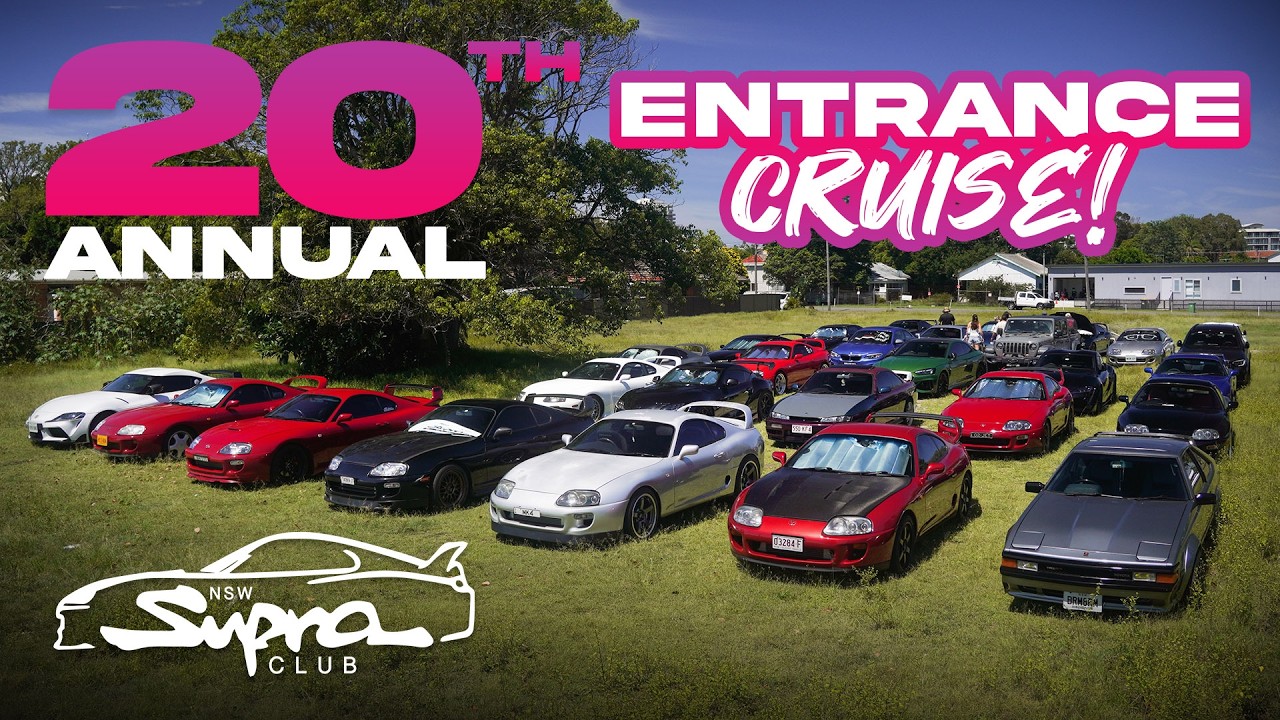 @NSWSupraClub Entrance Cruise 2026 (20th Annual) Drone Footage!