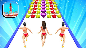 Clothes Run 👸💃👙 BEST GAME IOS, ANDROID | All Level Gameplay Walkthrough Part 10-cr