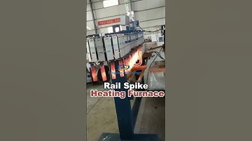 Rail Spike Heating Furnace#inductionheatingmachine #inductionfurnace #welding #machine #quenching