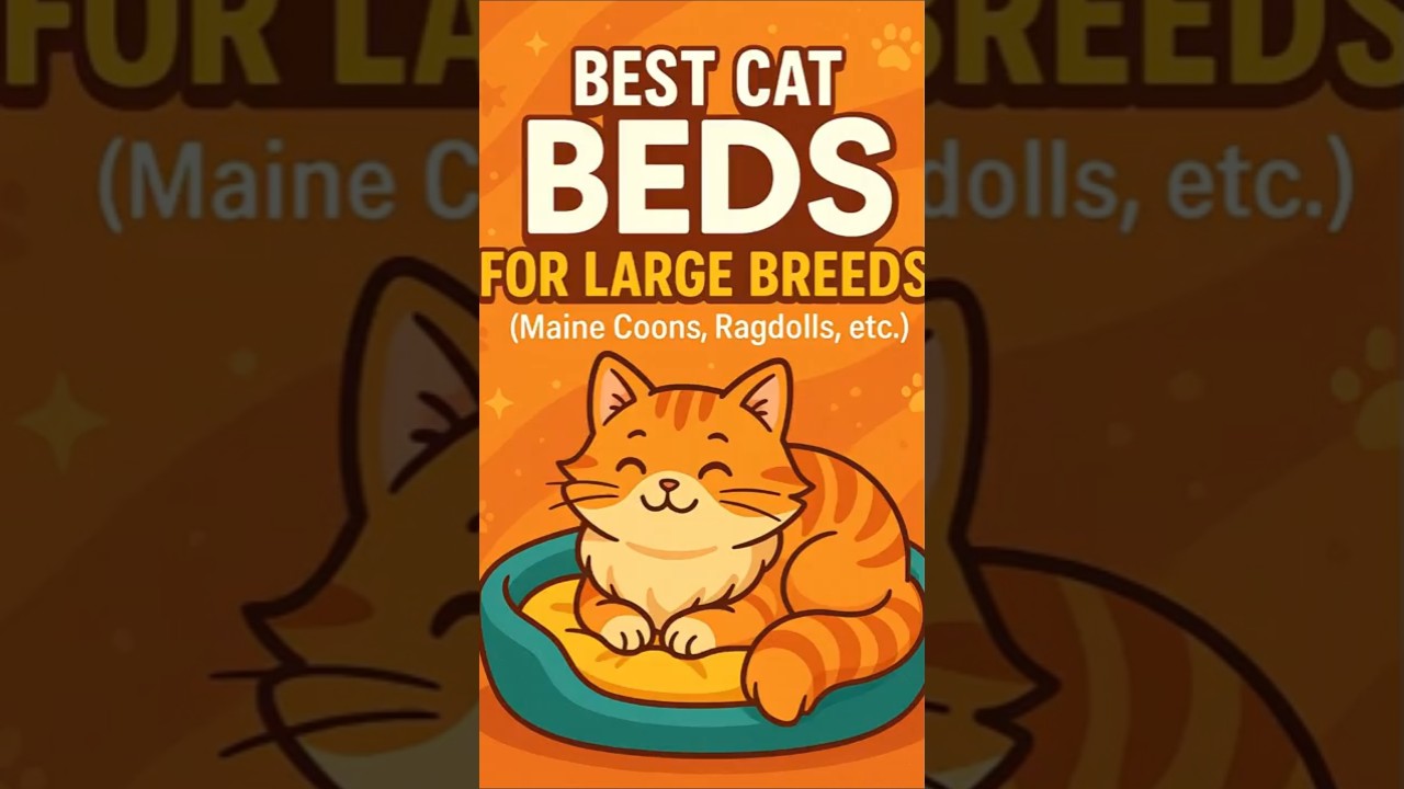Best Cat Beds for Large Breeds (Maine Coons, Ragdolls, etc.)