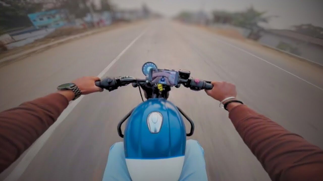 2026 Royal Enfield Hunter 350 short ride 🥵 #royalenfield #hunter350 #hunter350sound @POVRIDE15 