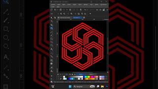 Como Criar um Logotipo Geométrico 3D no Corel Draw! 🛑