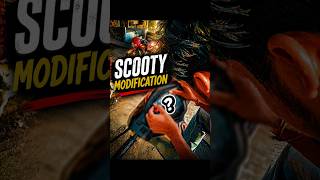 scooty modification karwa li😱#minivlog #vlog #viral #bike