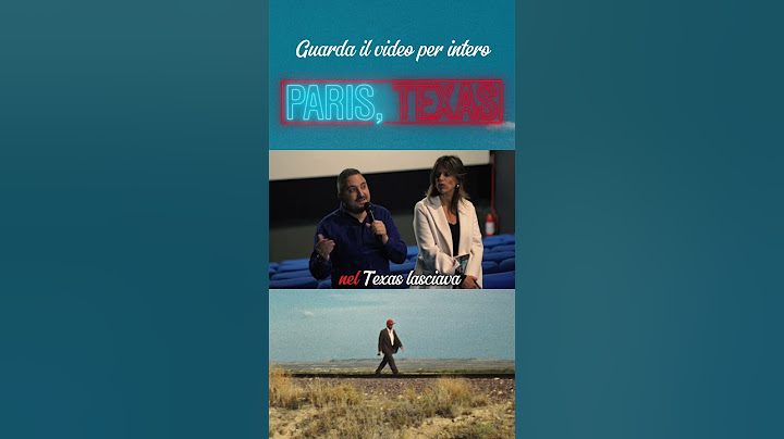 Paris, Texas di Wim Wenders: "Ho conosciuto mia moglie a Parigi.." #Natalealcinema