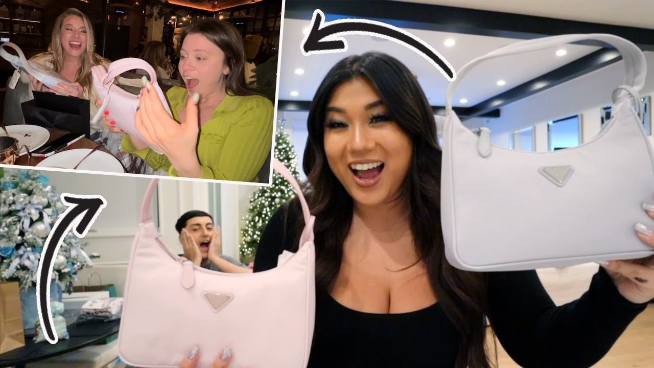 GIVING MY EMPLOYEES DESIGNER BAGS!! Vlogmas Day 21