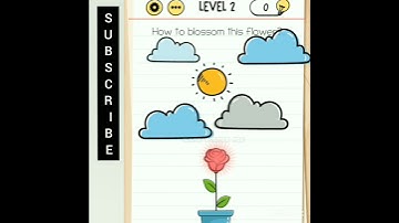 Brain Test: Tricky Puzzles || Level 02 || How to blossom this flower? || Answer ||