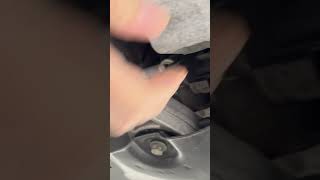 Blown out motor mount #automobile #fordfocus