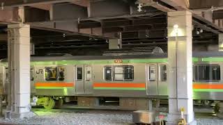 #八高線E231系55編成大宮車両センター構内試運転￼