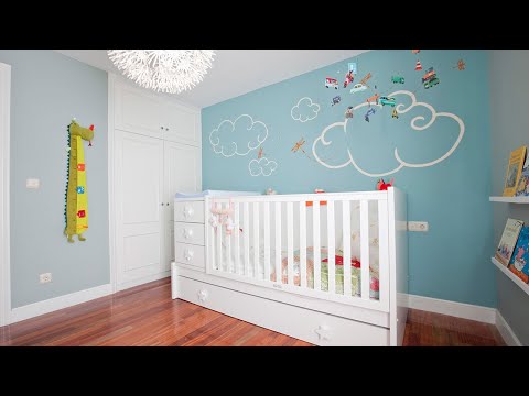 Decoración de una habitación infantil, paso a paso 