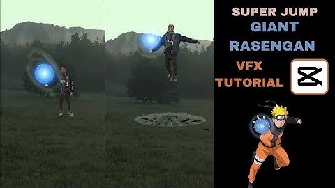 Giant Rasengan & Super Jump Tutorial (Capcut Mobile)
