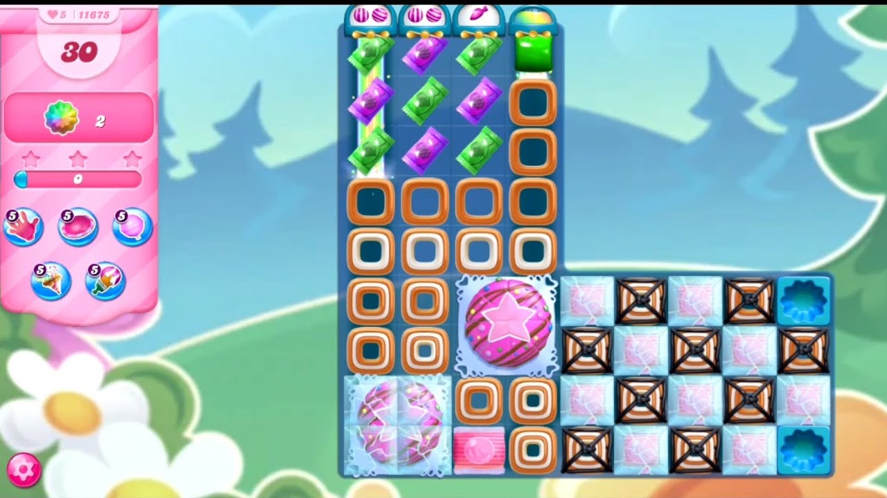 Candy crush saga level 11675 Candy crush jellyfish level Candy