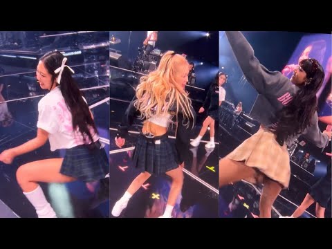 221119 Jennie Rosé Lisa Twerking + Ending Blackpink Born Pink Tour LA Day 1 Concert 블랙핑크 Live Fancam