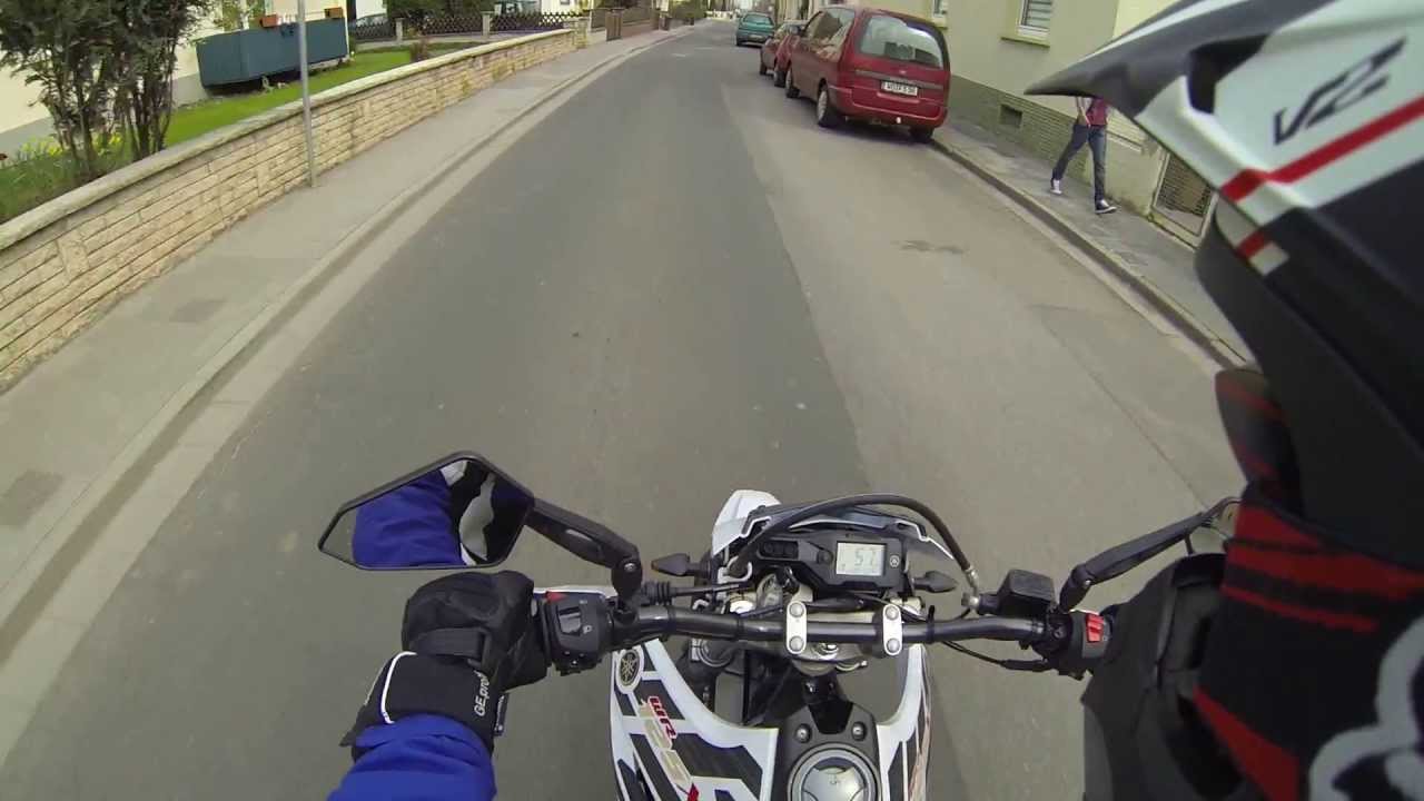 Yamaha WR 125x with Arrow (RAW) Test