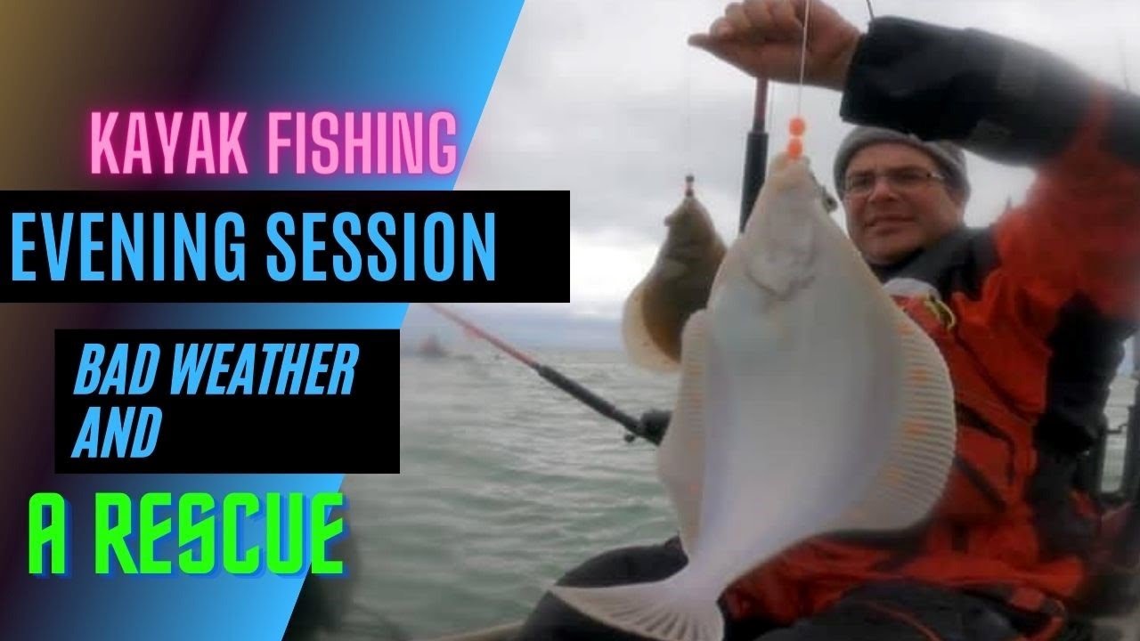 Eastbourne a Kayak rescue and bad weather stops play YouTube