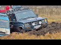 TOYOTA 70 vs ISUZU TROOPER vs NIVA vs UAZ MUD Off road