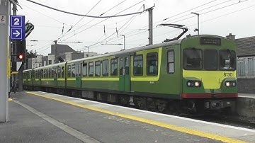 Irish Rail 8100 Class Dart Train 8130 - Howth Junction Station, Dublin